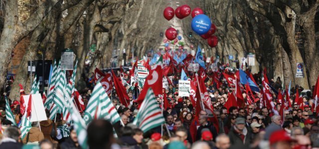 Sindacati Manifestazione Roma Lapresse1280 640x300