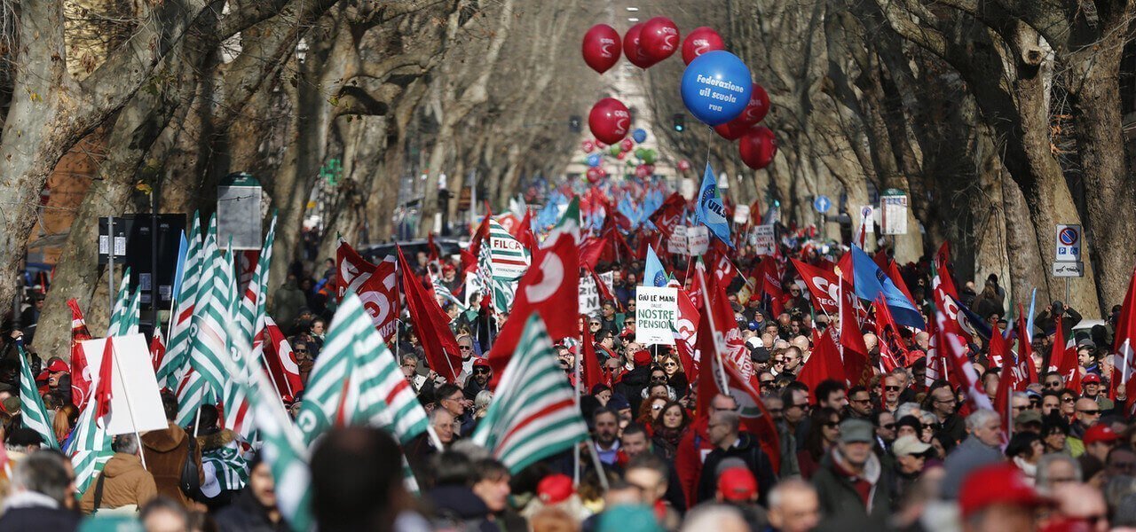 Sindacati Manifestazione Roma Lapresse1280