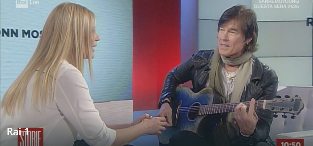 Ronn Moss ospite di Storie Italiane