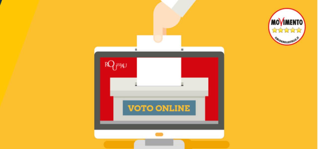 Voto online M5s su Rousseau