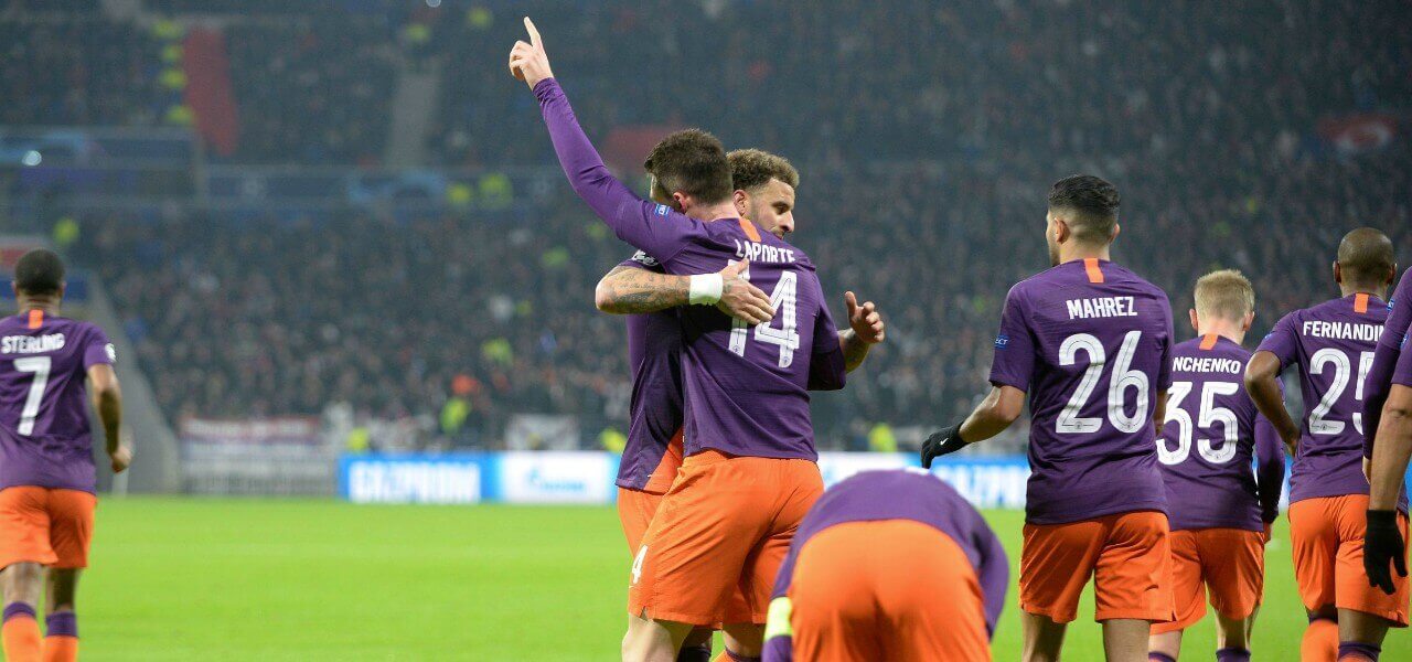 Laporte Manchester City esultanza lapresse 2019