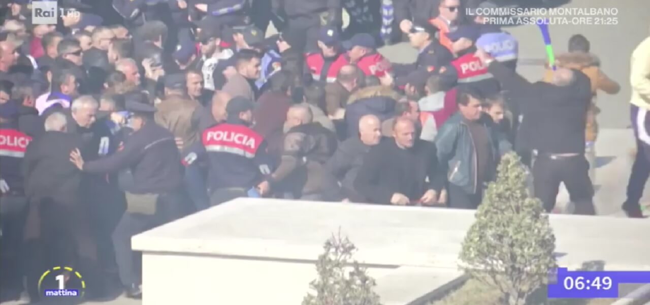 Albania, scontri a Tirana