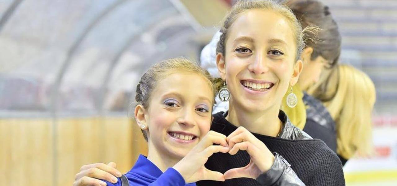 Gioia e Ginevra, le due promesse del pattinaggio