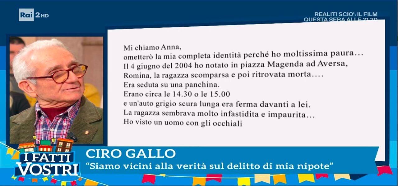 romina del gaudio ciro gallo fatti vostri