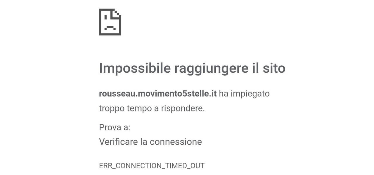 Rousseau, piattaforma M5s in tilt