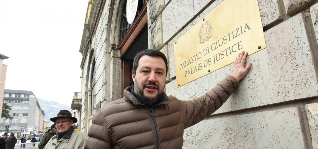 Salvini ad Aosta