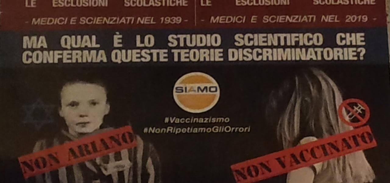 Campagna no vax e la Shoah