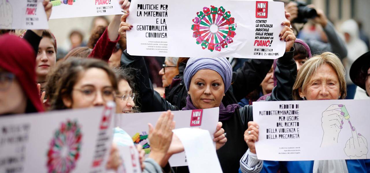 Femministe in protesta