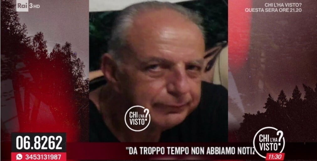Gianni Bergamino scomparso da Chiavari
