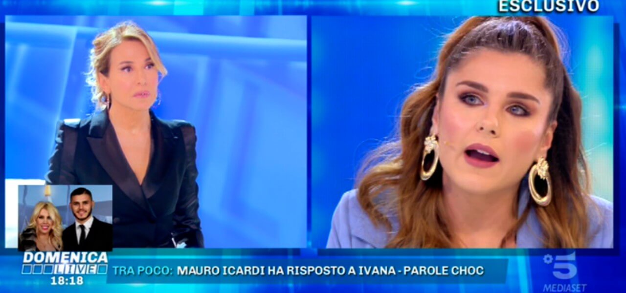 ivana icardi domenica live