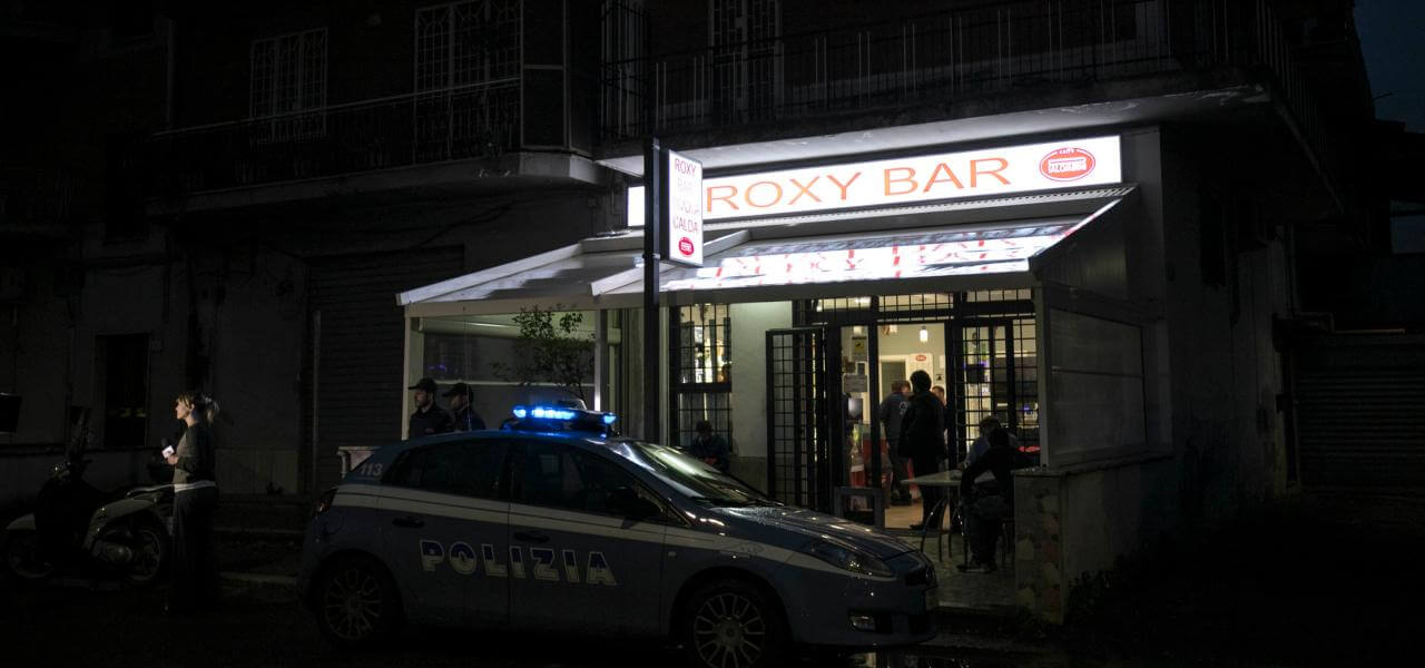 Raid al bar in Romanina