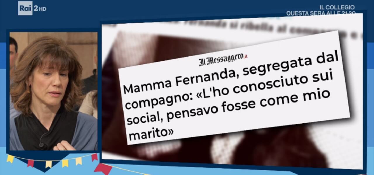 Il dramma di Fernanda a I Fatti Vostri