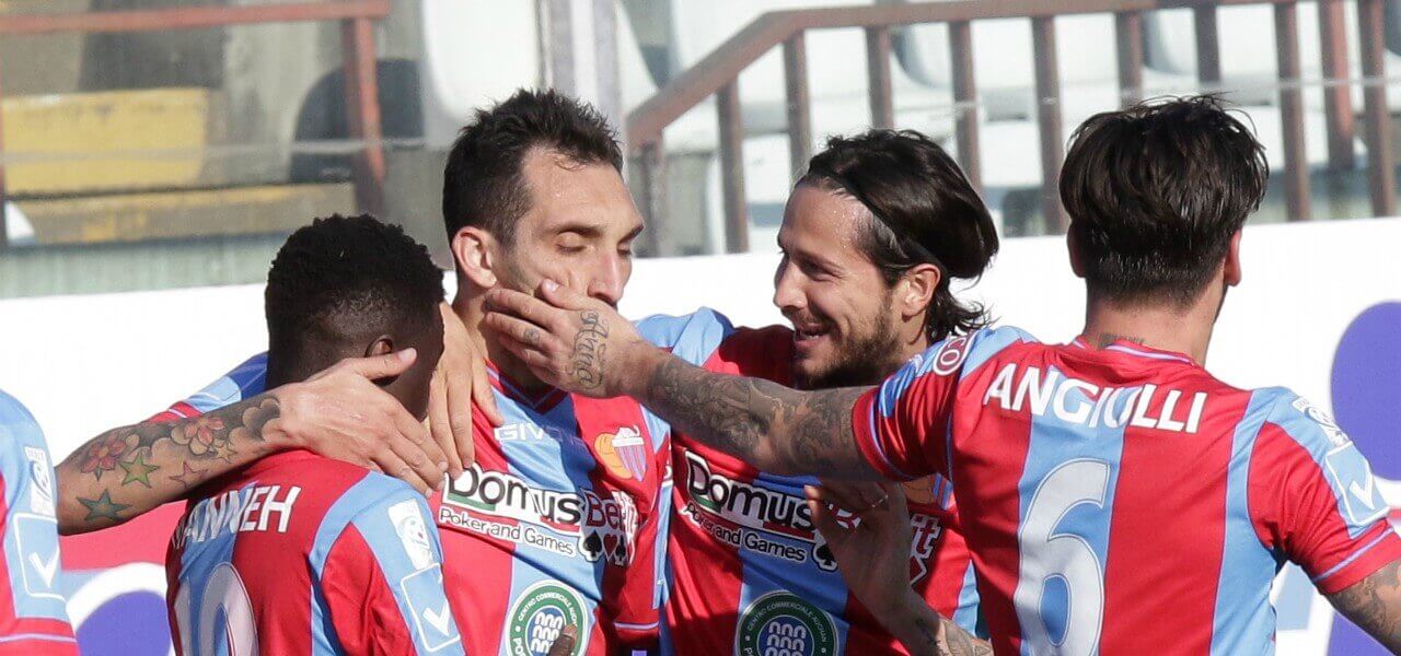 Manneh Lodi Biagianti Angiulli Catania gol lapresse 2019