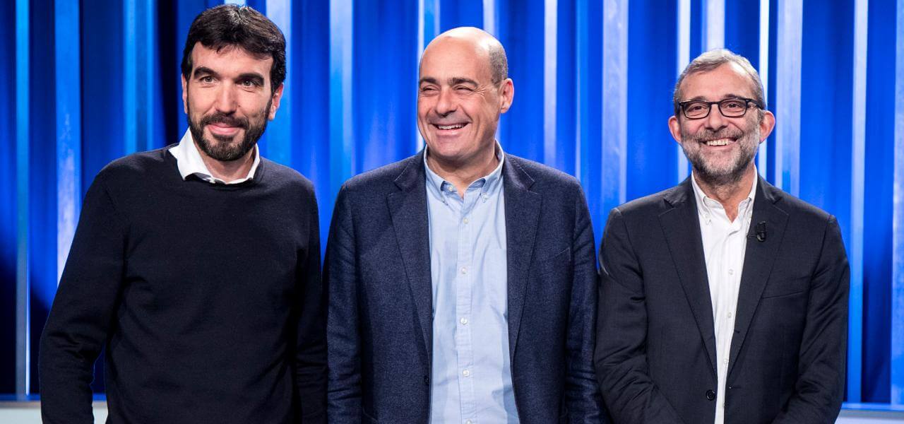 Primarie Pd, i tre candidati