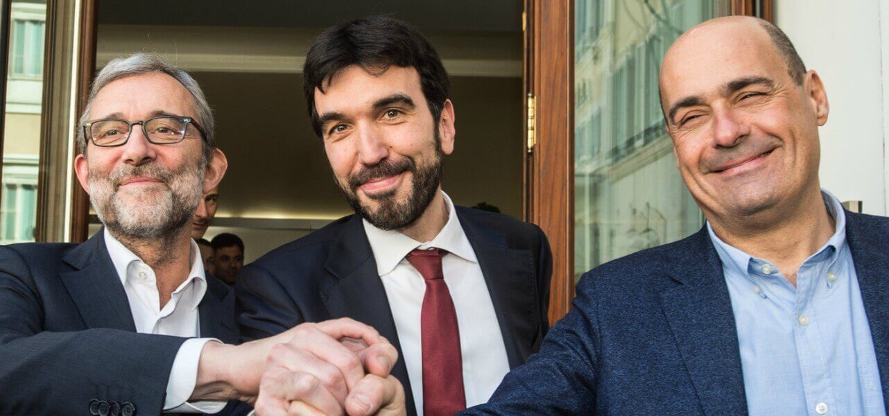 giachetti martina zingaretti pd lapresse1280