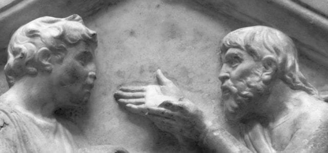 lucadellarobbia aristotele platone arte1280 640x300