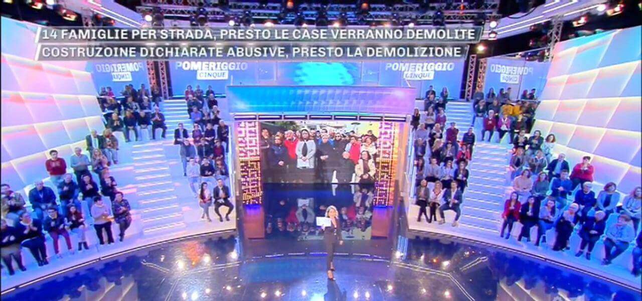 Pomeriggio 5, case abusive