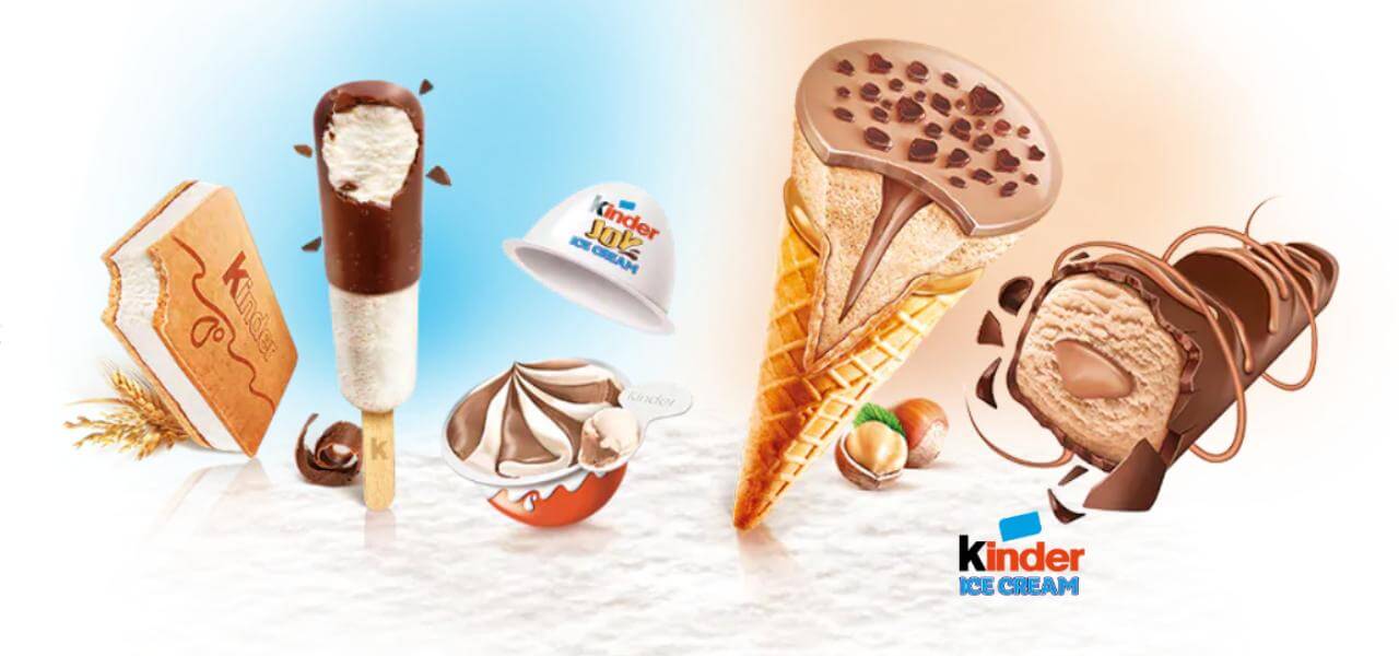 Kinder Ice Cream