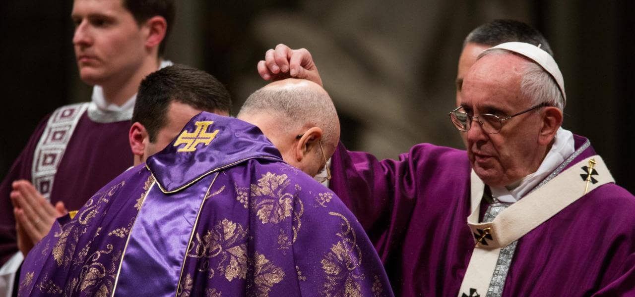 Papa Francesco, mercoledì delle ceneri