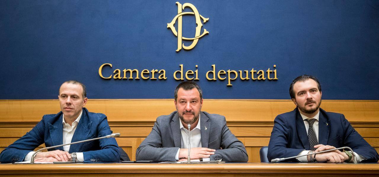 Romeo, Salvini e Molinari