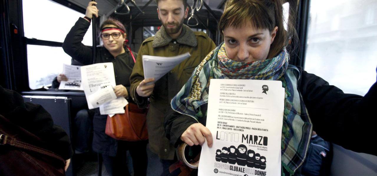 Sciopero mezzi 8 marzo