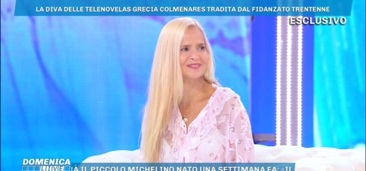 Grecia Colmenares a Domenica Live