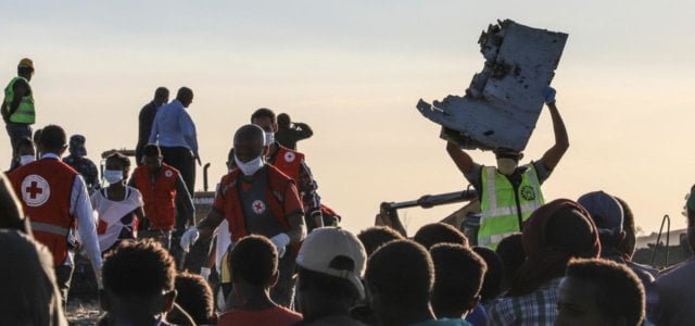 Aereo caduto in Etiopia