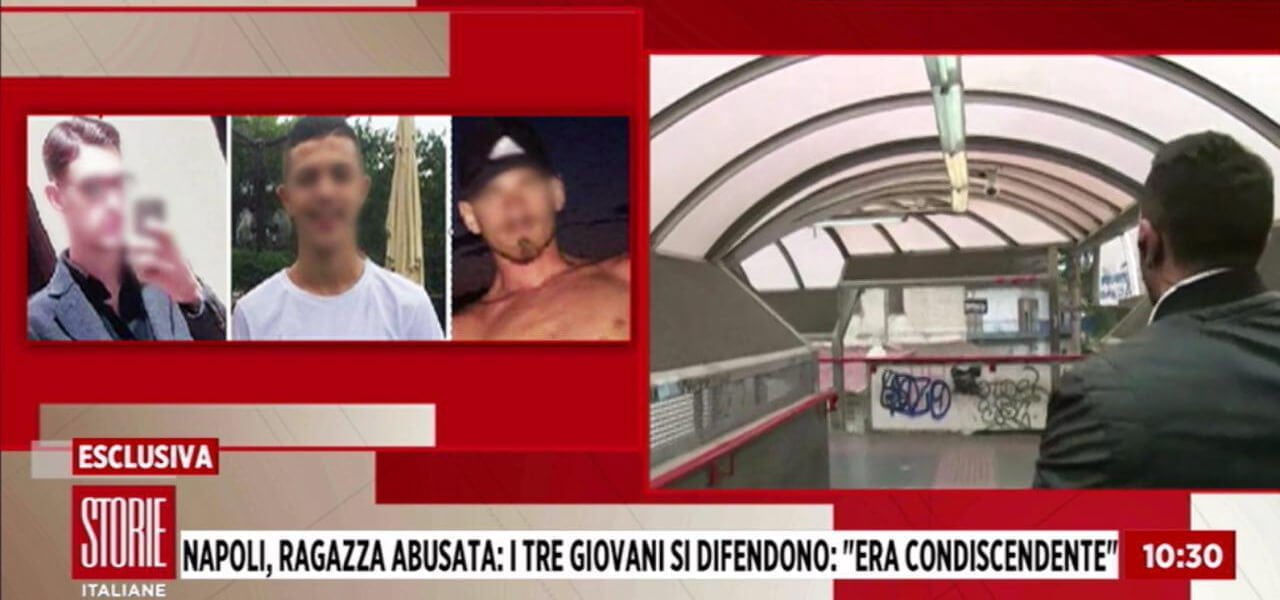 Stupro in Circumvesuviana