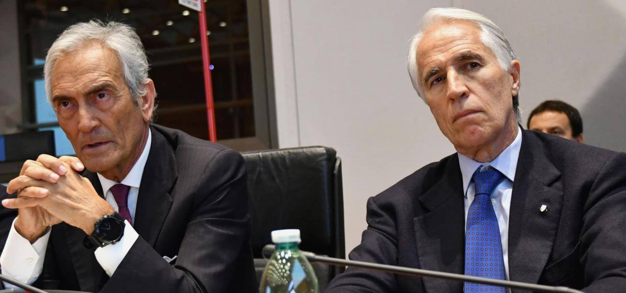 Gabriele Gravina e Giovanni Malagò