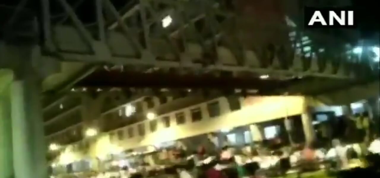 crollo ponte india
