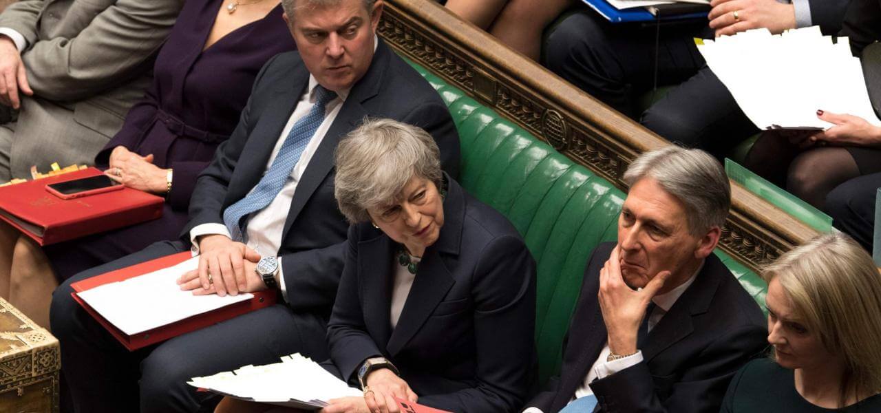 Premier May a Westminster