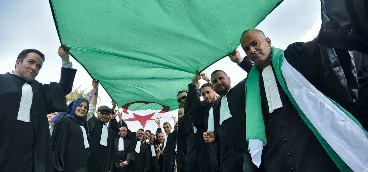 algeria protesta 2 avvocati lapresse1280