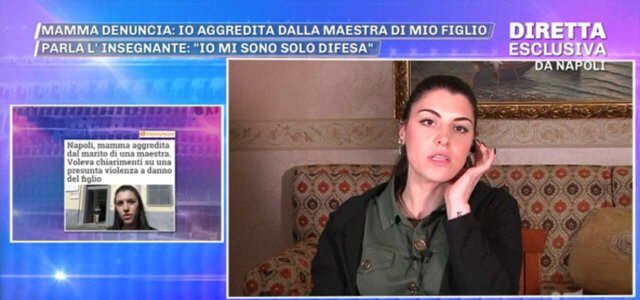 Mamma aggredita a scuola a Napoli