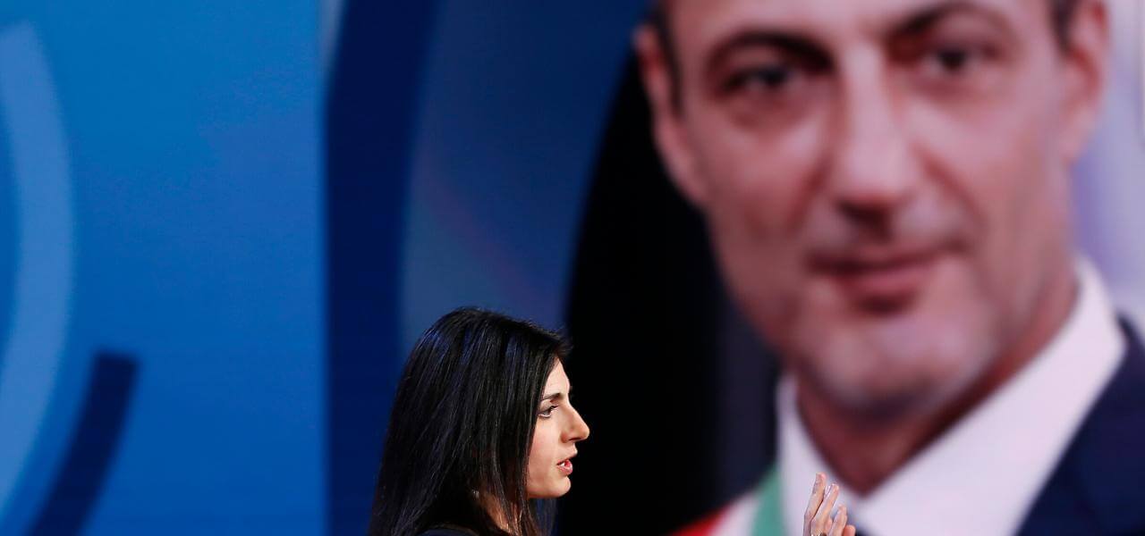 Virginia Raggi e Marcello De Vito
