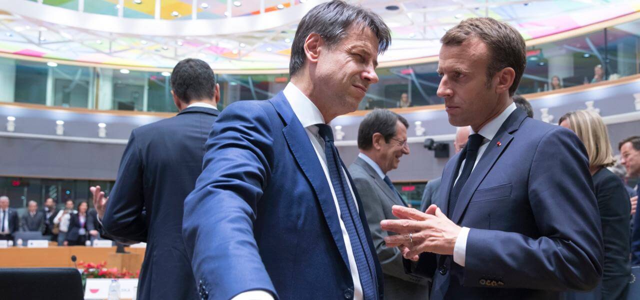 Conte e Macron