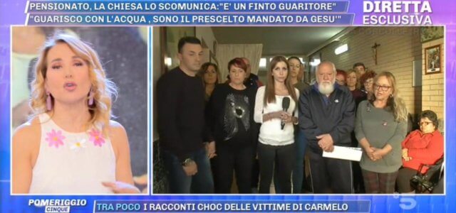 Santone di Corcolle torna da Barbara D'Urso
