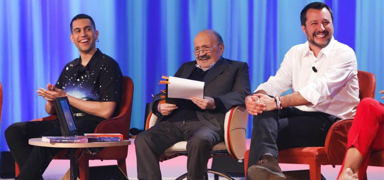 salvini maurizio costanzo mahmood 2019