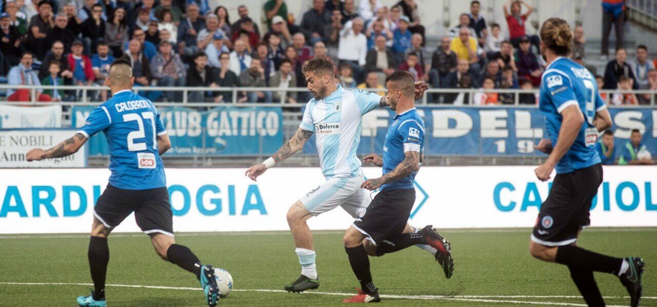 La Mantia Entella Novara lapresse 2019