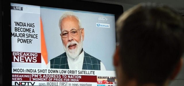 premier Modi annuncia successo test anti-satellite