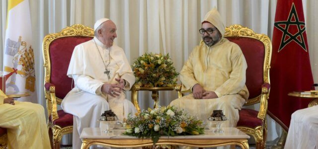 papa francesco marocco 2019 lapresse 640x300