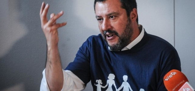 Congresso Famiglie, Salvini