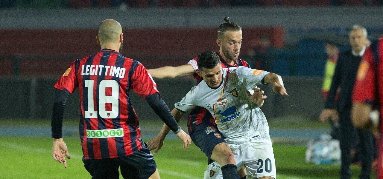 Falco Mungo Lecce Cosenza lapresse 2019