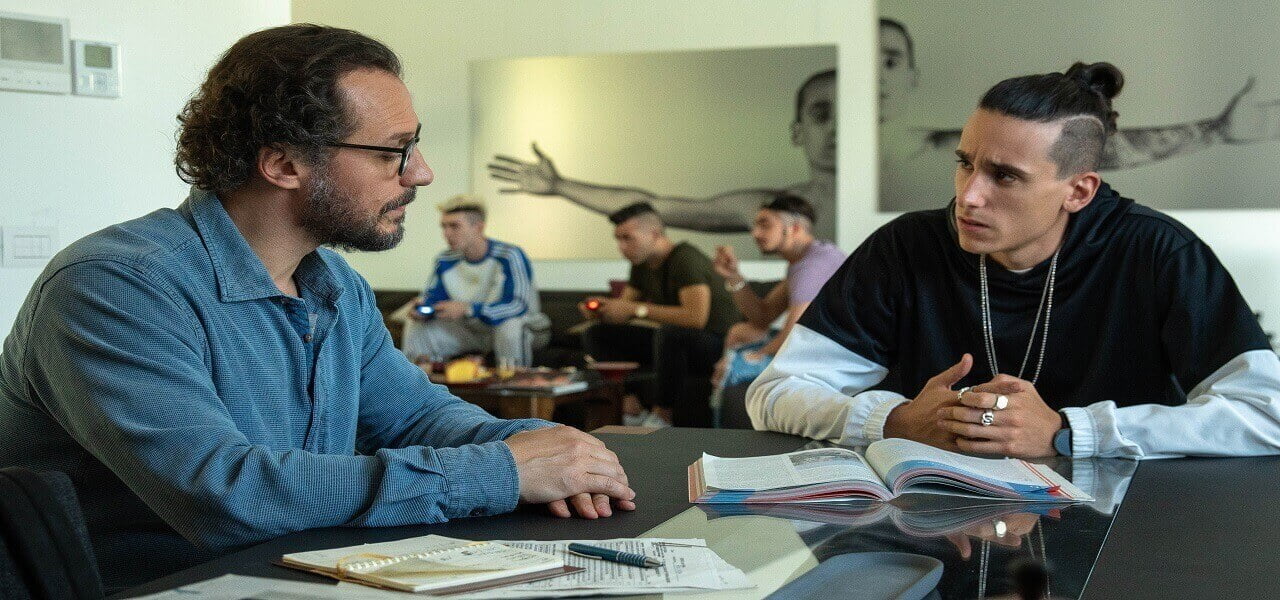 "Il campione", una scena del film con Stefano Accorsi