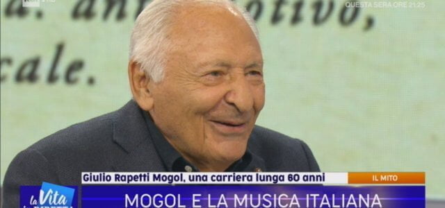 Mogol a "La Vita in Diretta"
