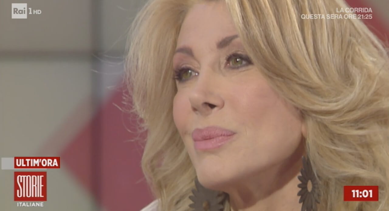 Gabriella Carlucci a Storie Italiane