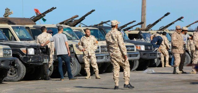 Forze Haftar vicino Tripoli