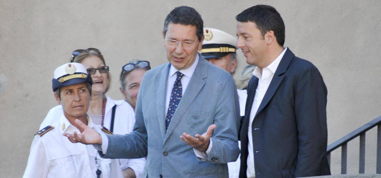 Ignazio Marino e Matteo Renzi