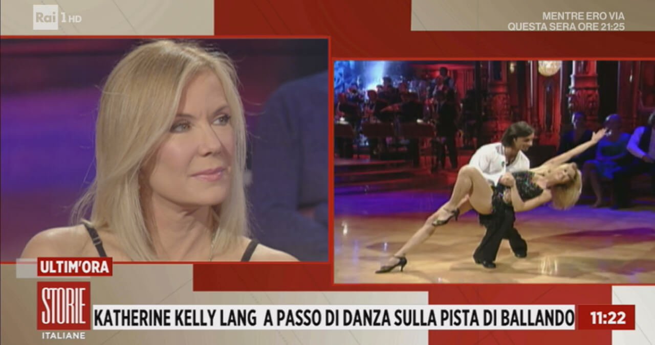 Katherine Kelly Lang a Storie Italiane