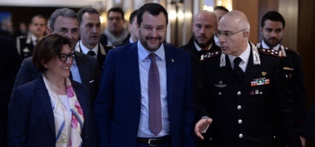 Salvini, Trenta e Nistri