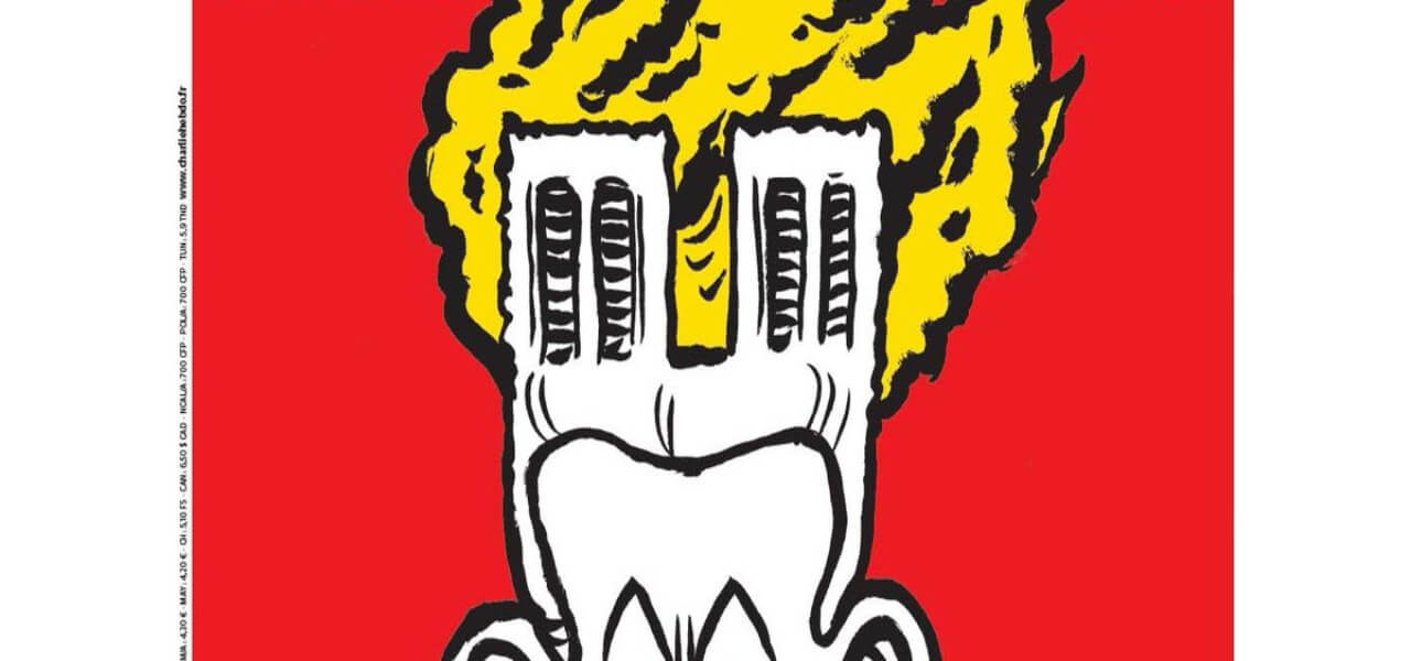 copertina charlie hebdo notre dame